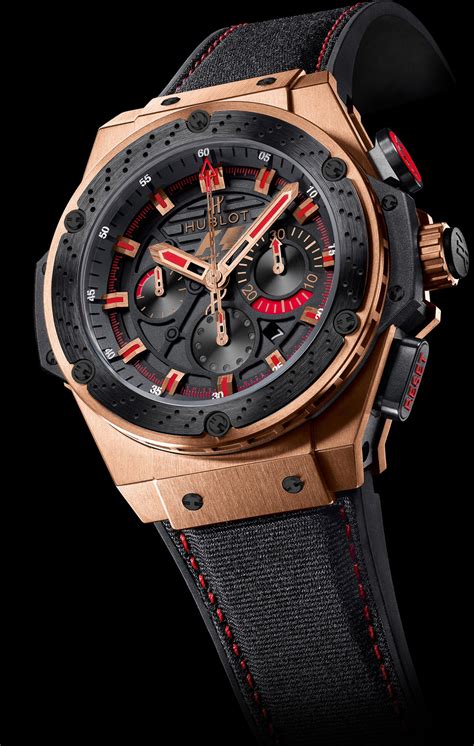 Hublot king power f1 gold